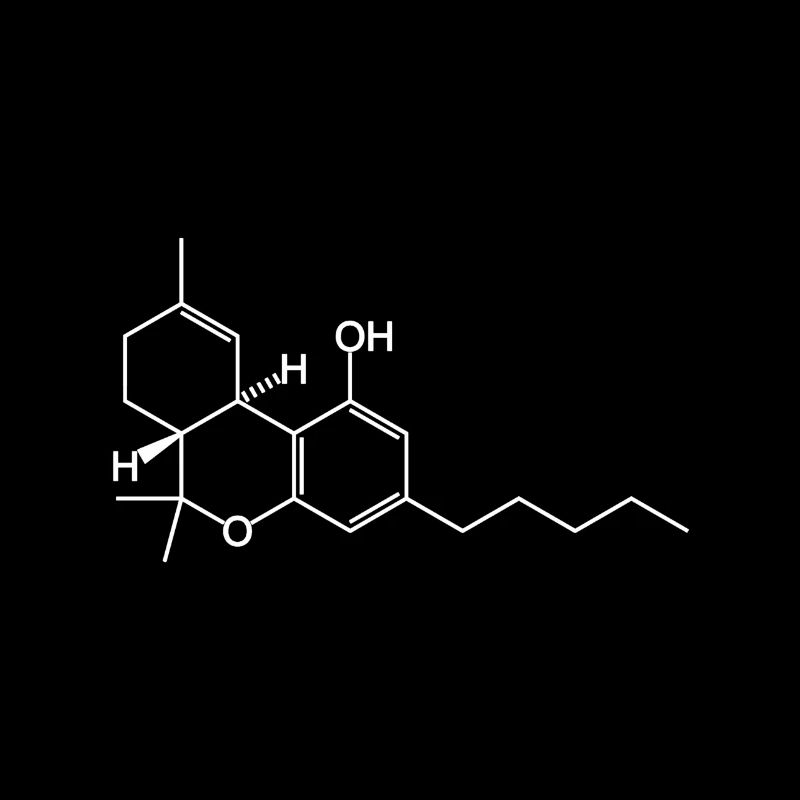 THC Tetra Hydro Cannabinol Chemie
