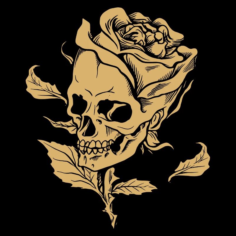 Skull 'n Rose