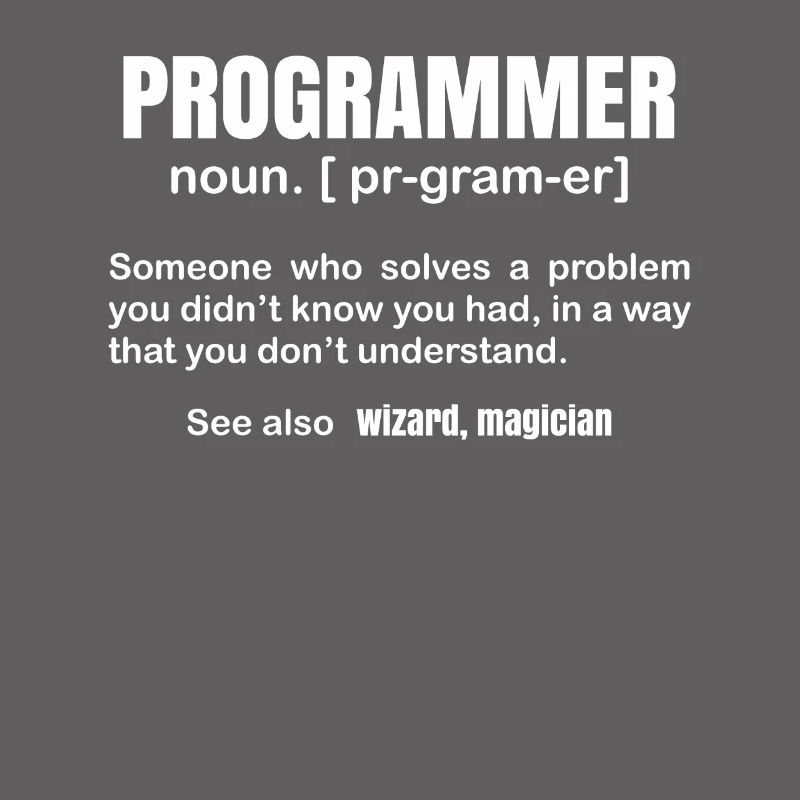 Définition du programmeur