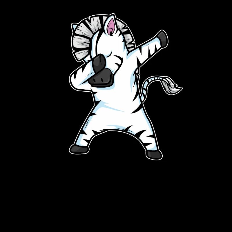 Dabbing Zebra Lustig Dab Tanz Geschenk Geburtstag
