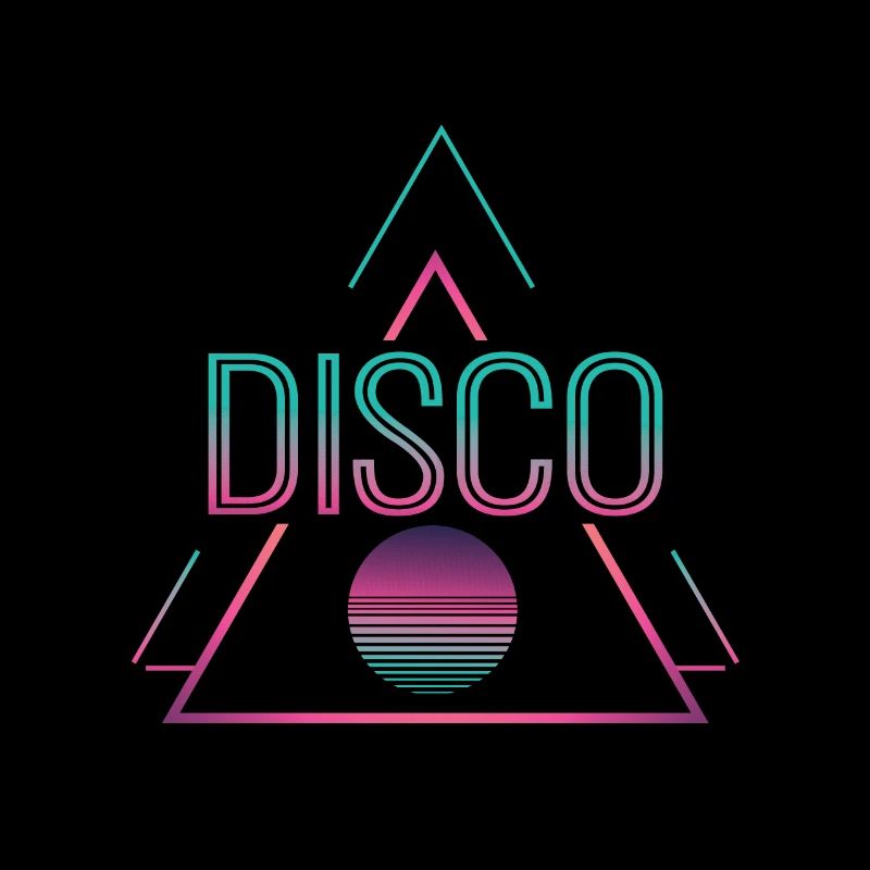 Disco Dancer Retro Dance 80s 90s Drôle de DJ