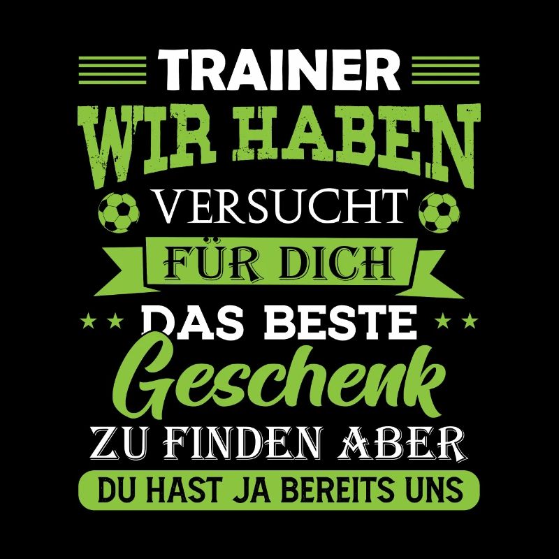 Trainer Geschenk Team Mannschaft Sportler Coach