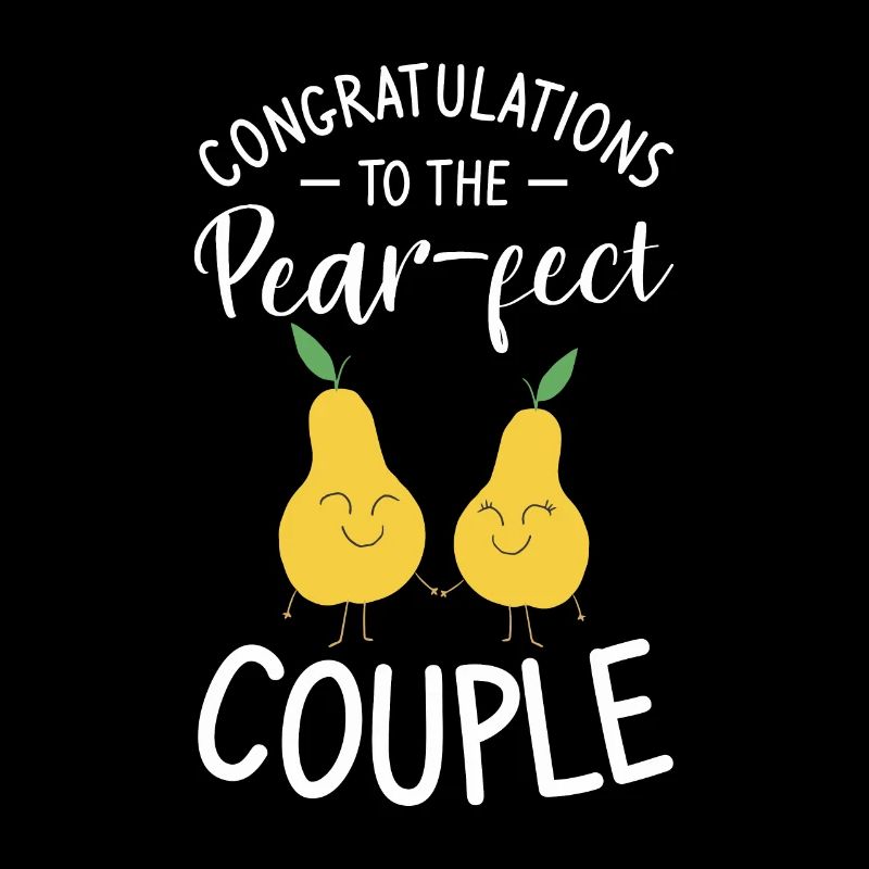 Félicitations au mariage du couple Pear-fect