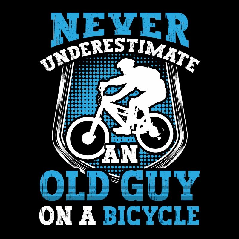Never Underestimate An Old Man On A Bicycle