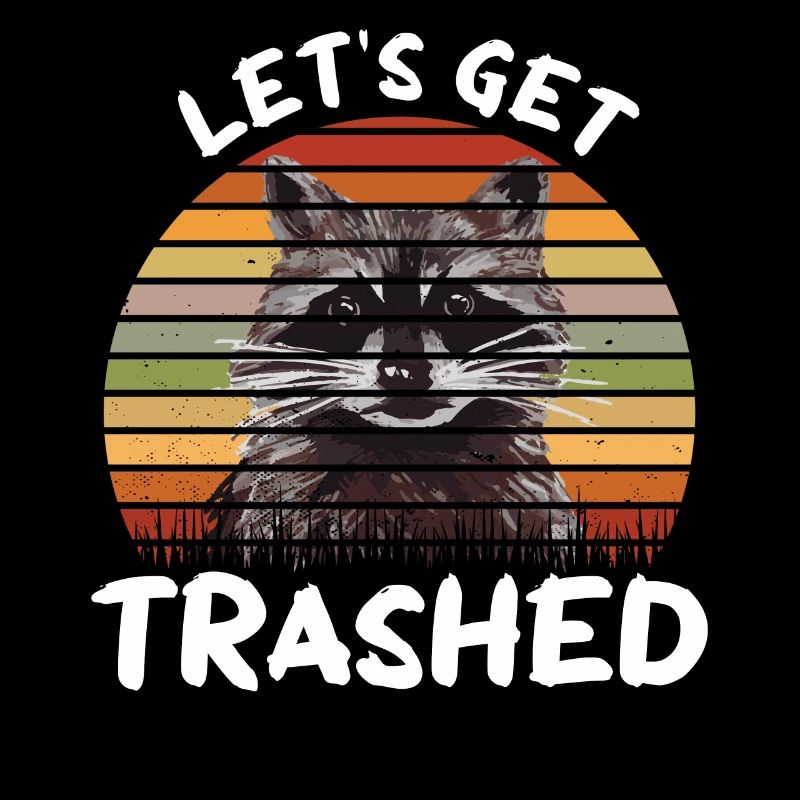 Raccoon Let us Get Trashed