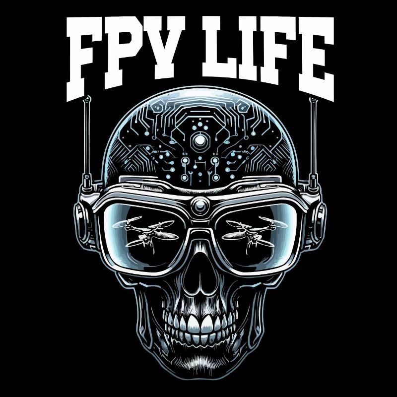 Pilote de drone FPV, télécommande