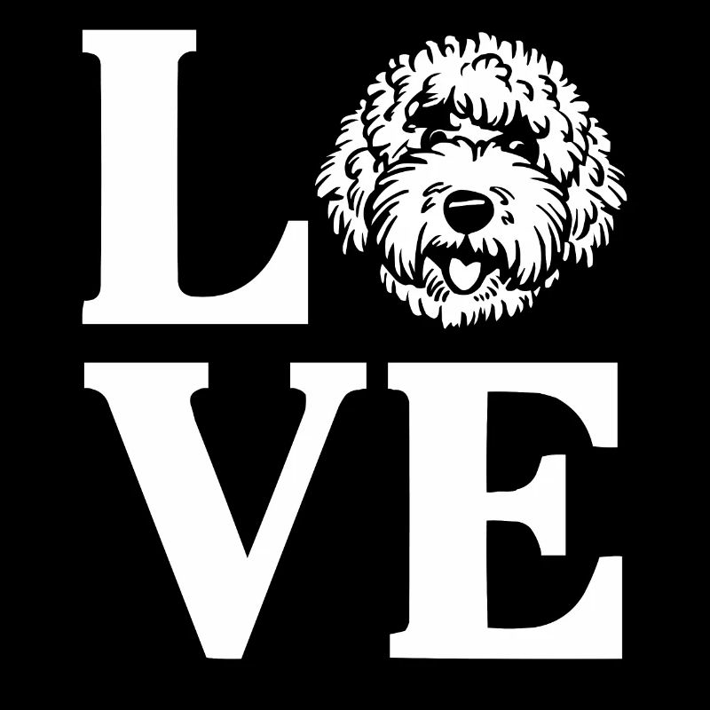 Amour mignon Sheepadoodle chien