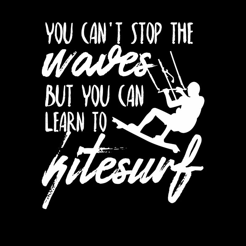 Kiting. Kite surf. Surfer. Vent. Waves. Sport.