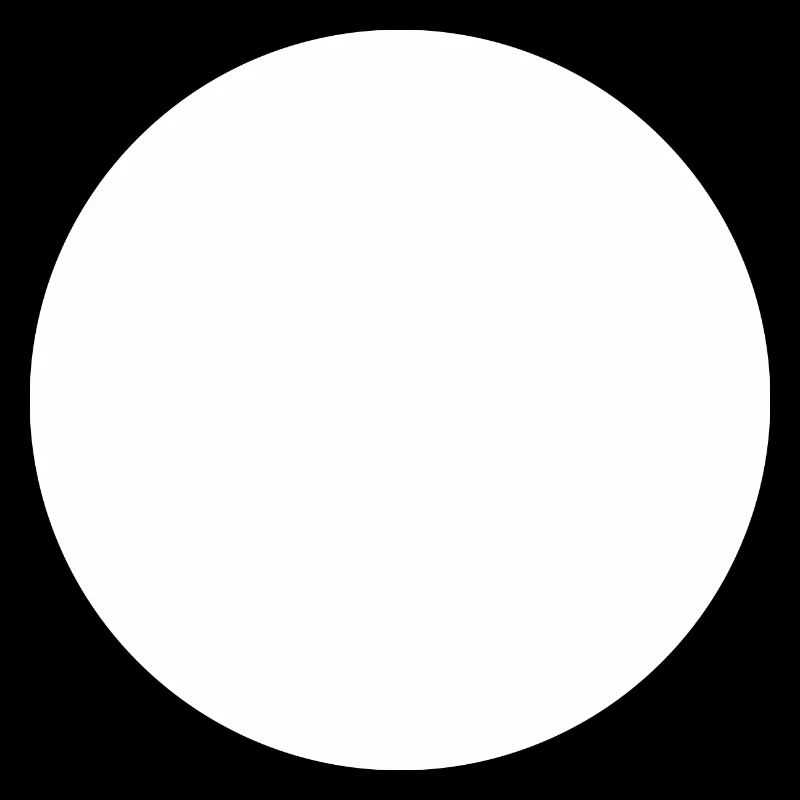 White Circle Empty