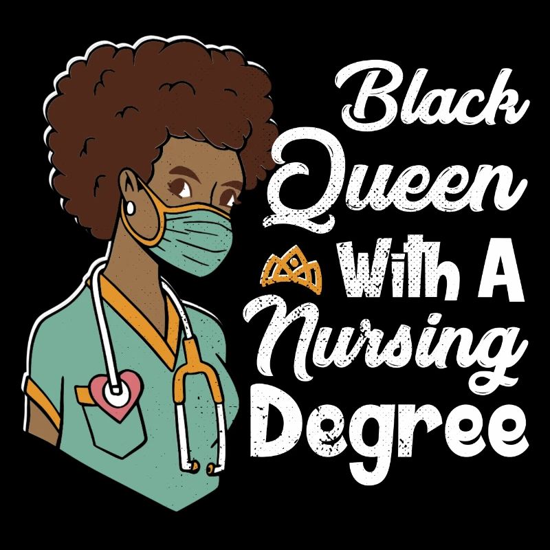 Black Queen With A Nursing Degree