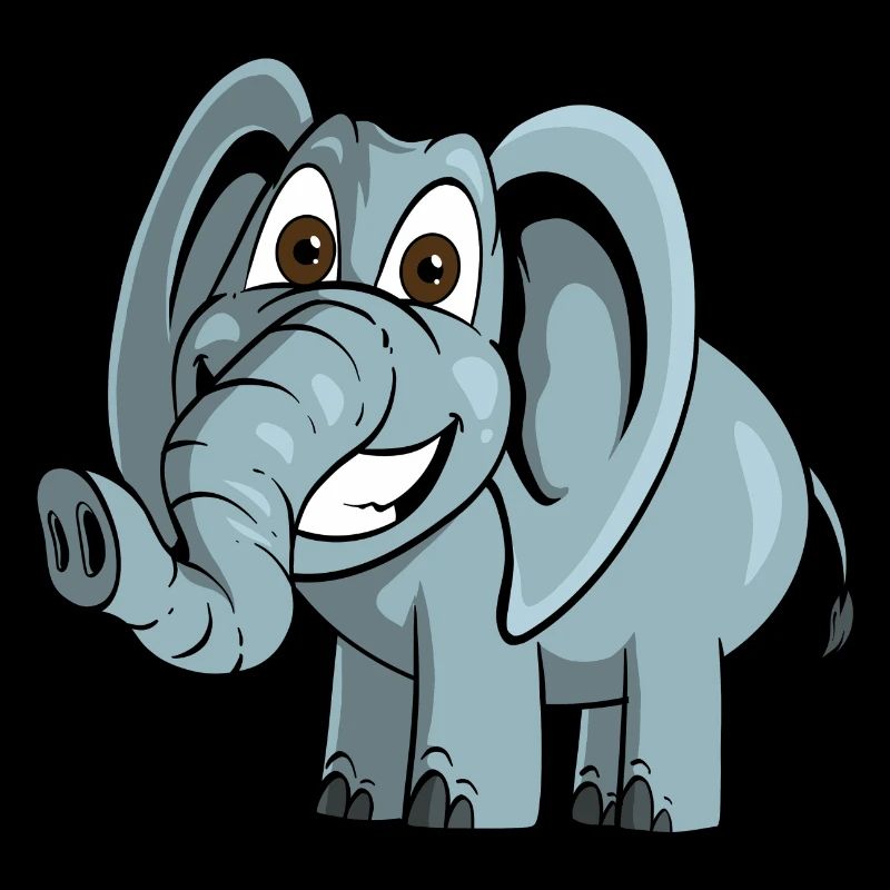 Éléphant mignon