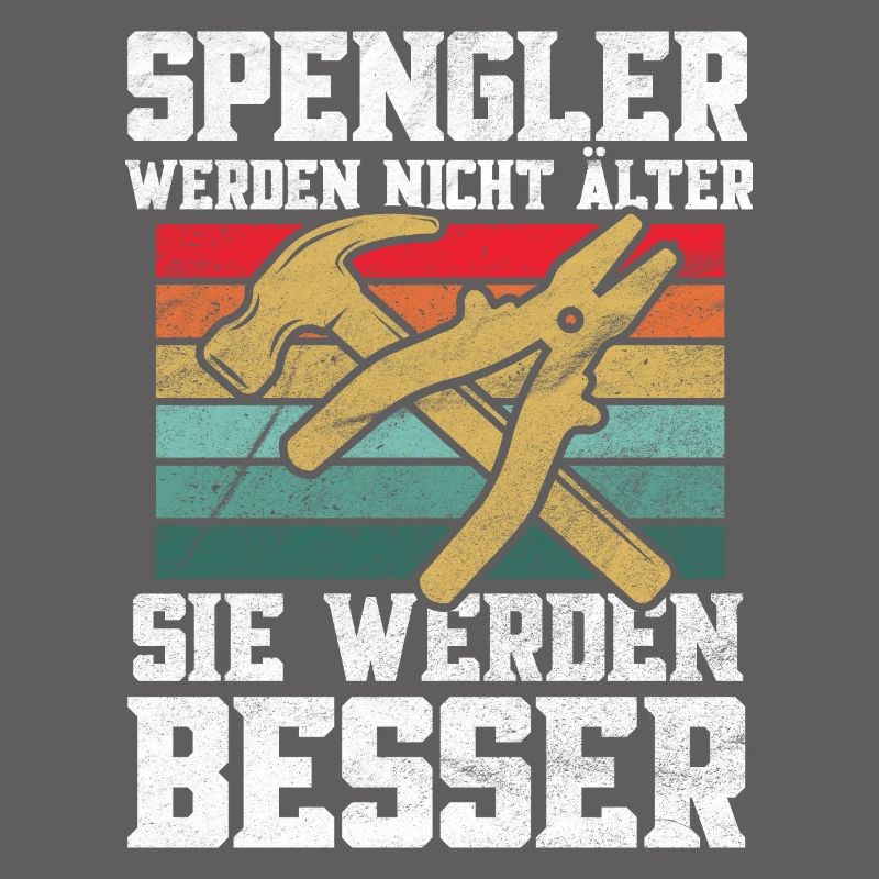 Klempner Spengler werden besser Retro