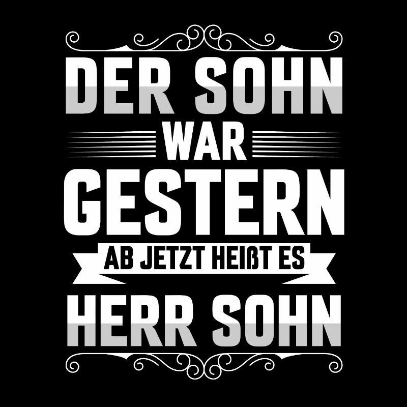 Jugendweihe der Sohn war gestern Herr Sohn