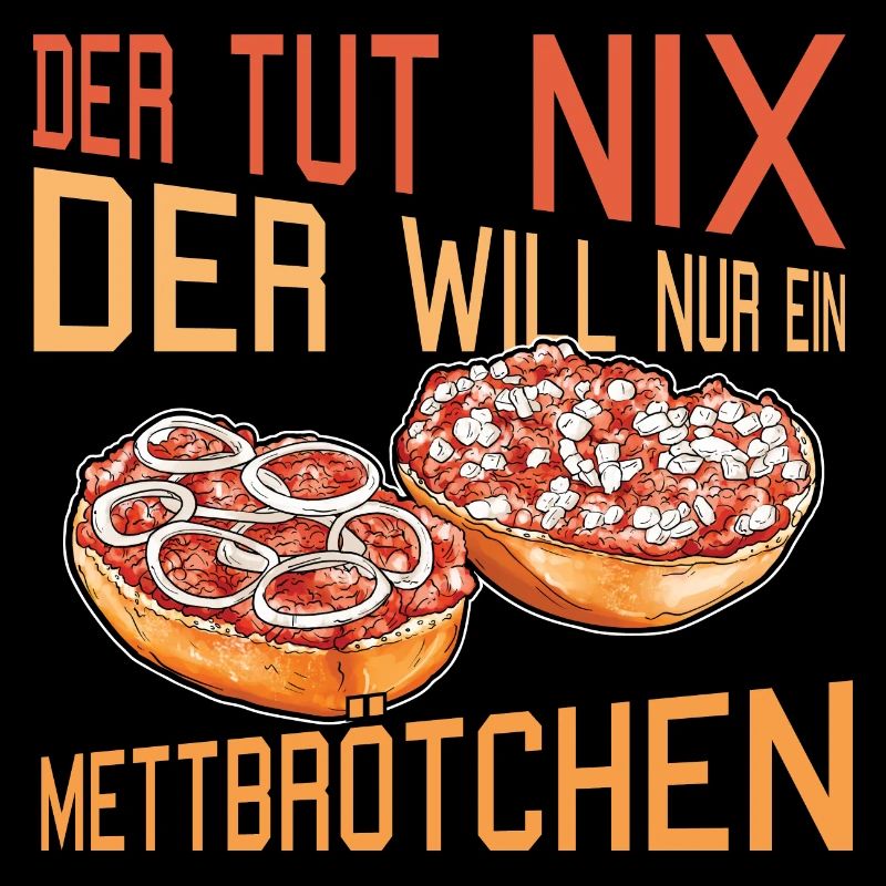 Mettbrötchen Mett Hackfleisch Hackepeter