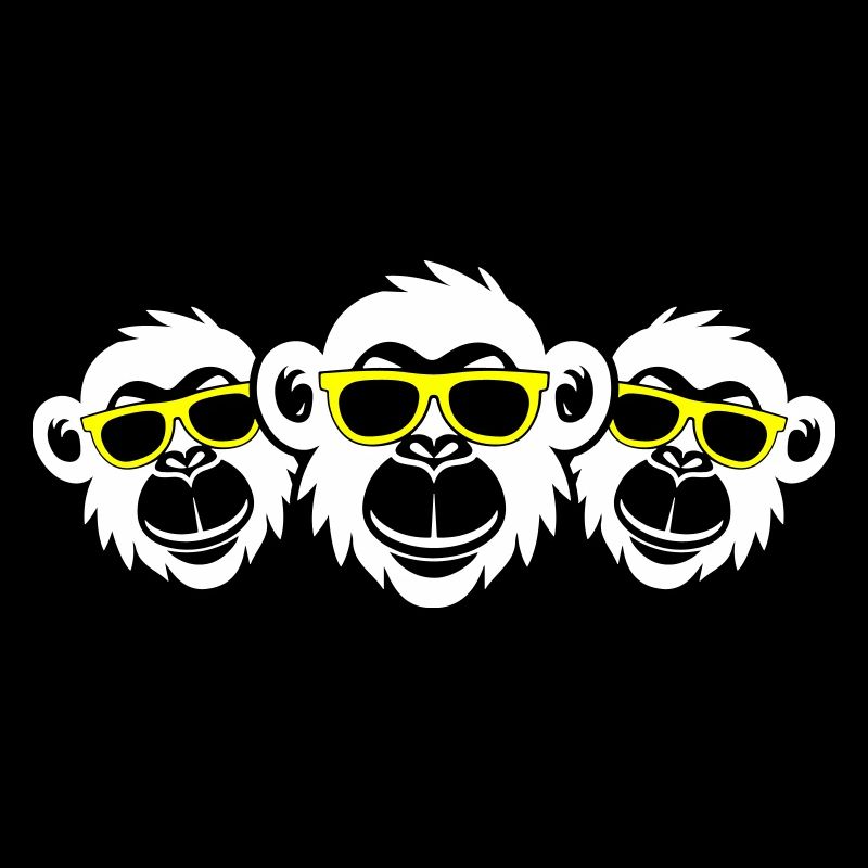 Monkey Head Funny Party Monkey