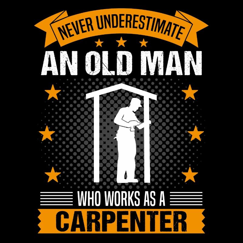 Zimmerer Alter Mann Spruch Herren Geschenk