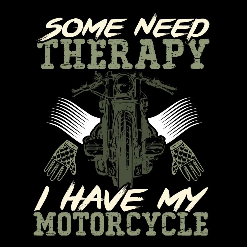 Motorcycle Therapy Biker