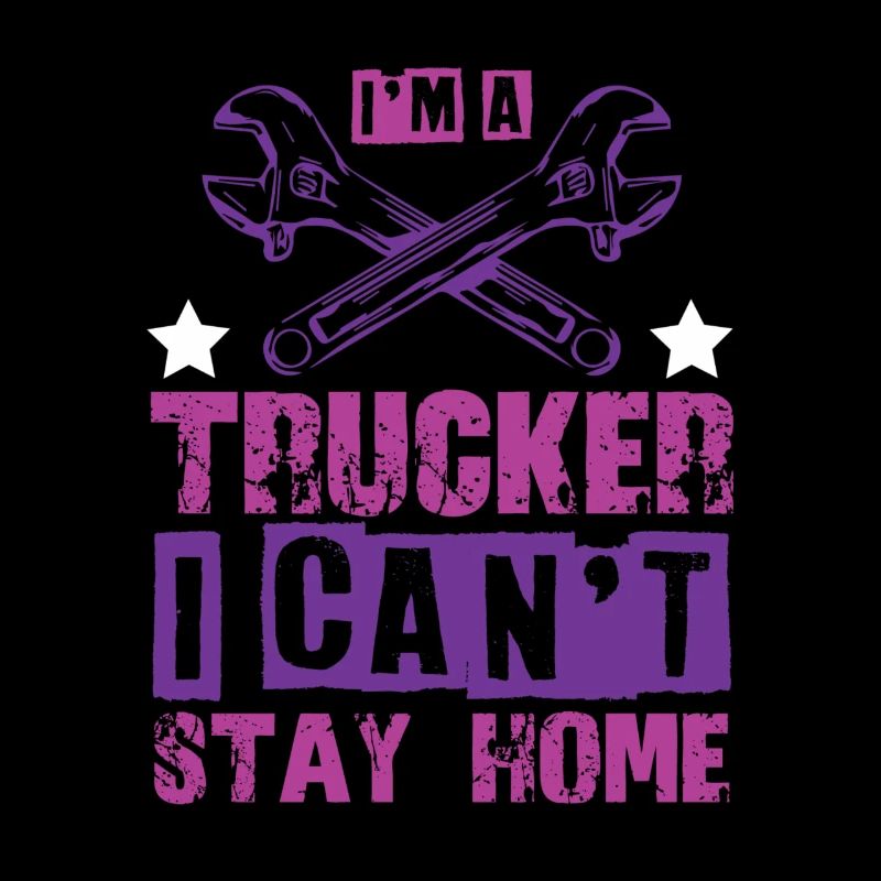 trucker cooler spruch