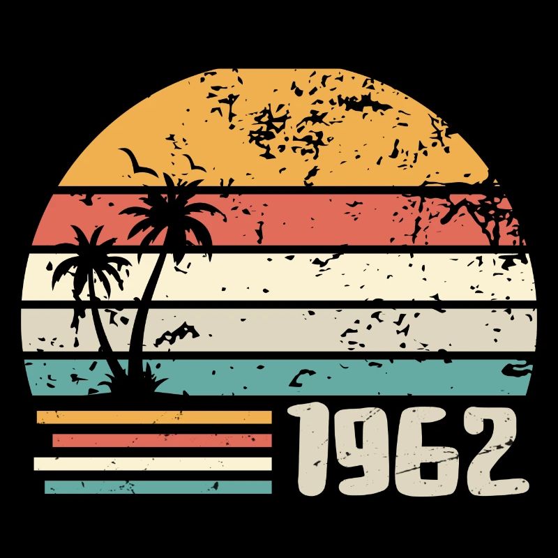 1962 Geburtstagsgeschenk - Made in 1962 Retro 1962