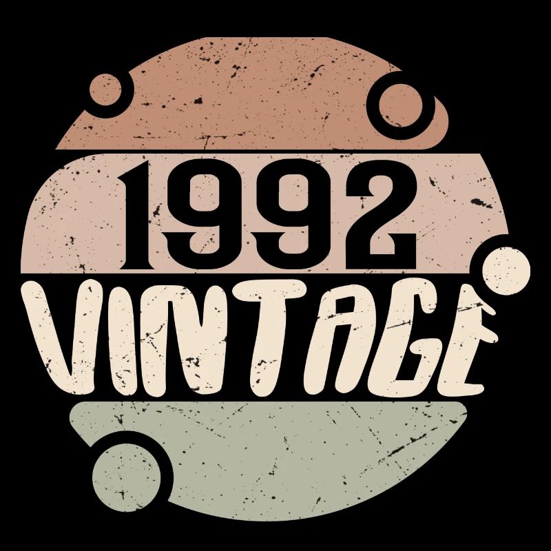 Vintage 1992 Cadeaux rétro 1992 millésime 1992