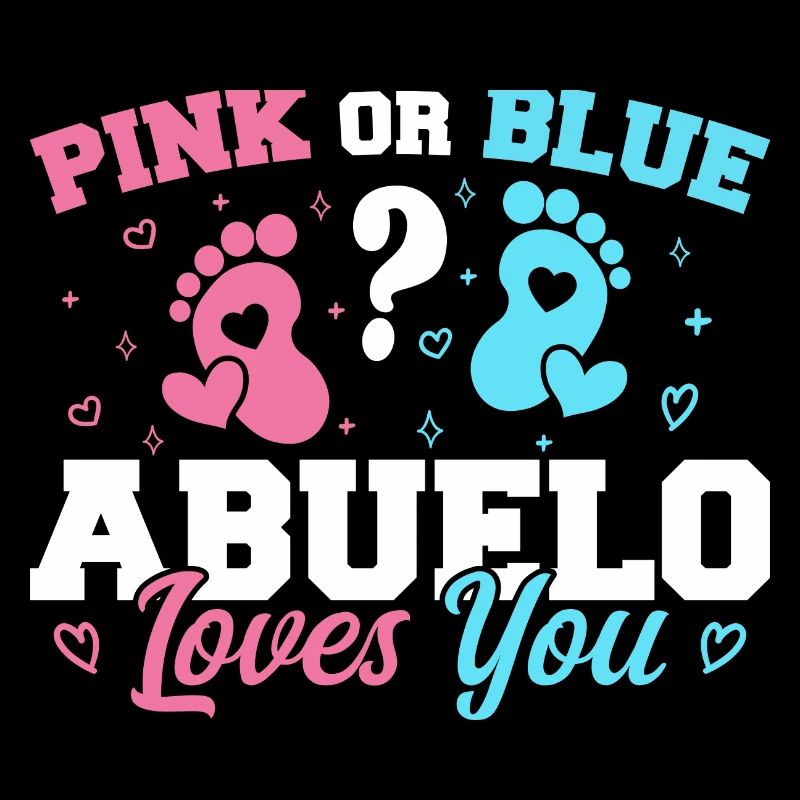 Rosa oder Blau Abuelo liebt dich - Abuelo Opa