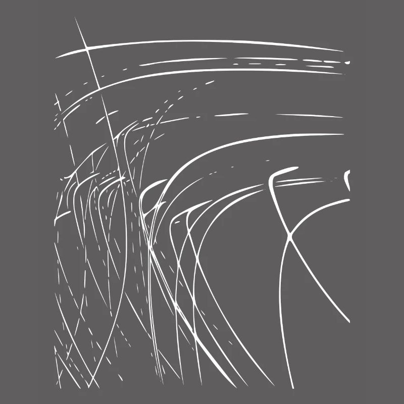 Abstract lines / white / line / pattern