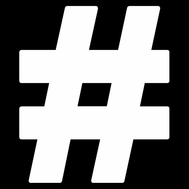 hashtag