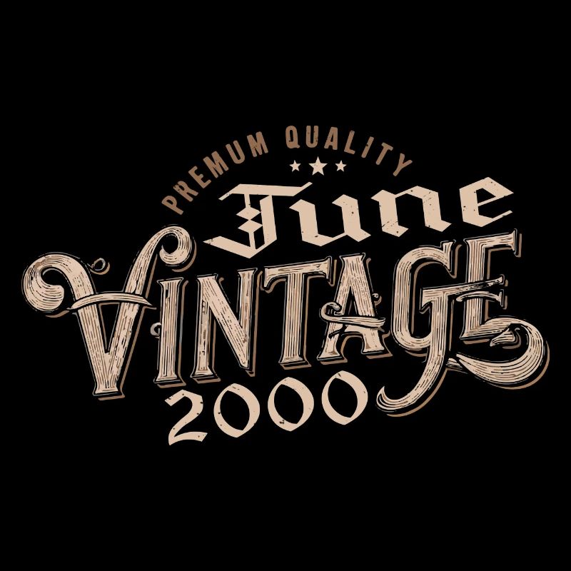 Juni 2000 Vintage Geschenk zum 24-jährigen Jubiläum 2000