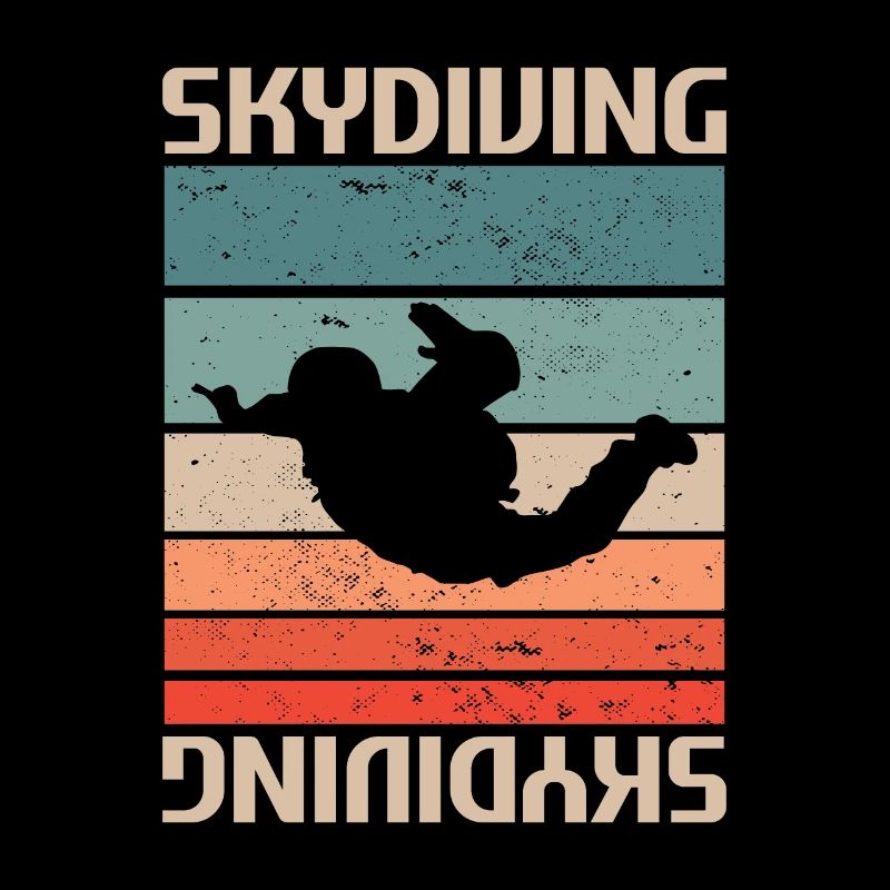 Retro Vintage Classic Skydiving Skydiver