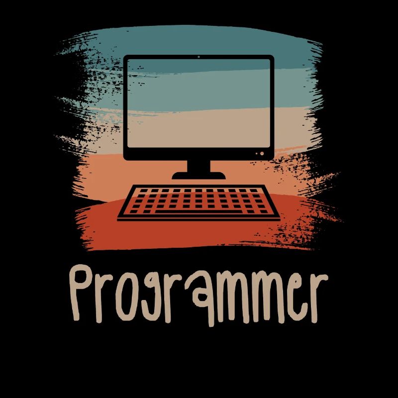 Rétro Vintage Programmeur Programmation Informatique