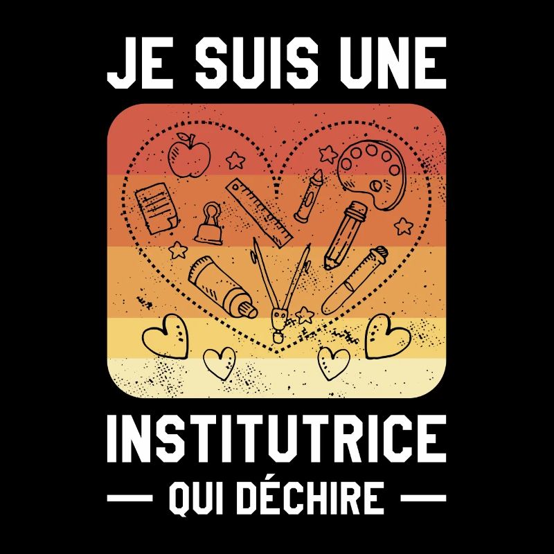 Je Suis Une Institutrice Qui Déchire Enseignant