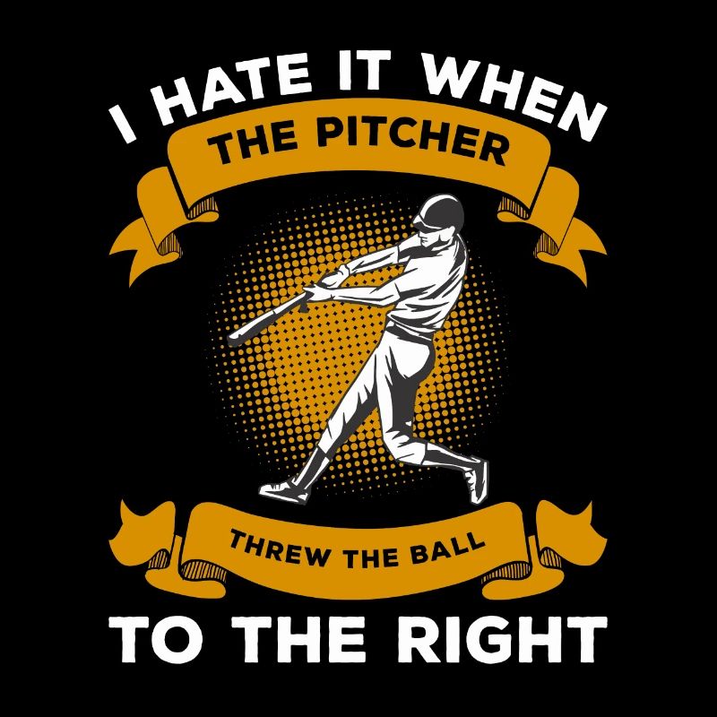 Ich hasse es, wenn der Pitcher den Ball nach rechts warf
