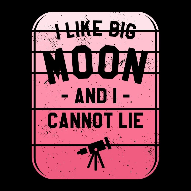 I Like Big Moon And I Cannot Lie Astronomy