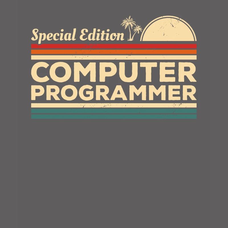 Retro Special Edition Computerprogrammierer