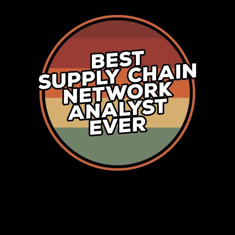 Vintage Best Supply Chain Network Analyst Ever