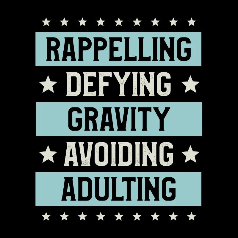 Rappelling Defying Gravity Avoiding Adulting