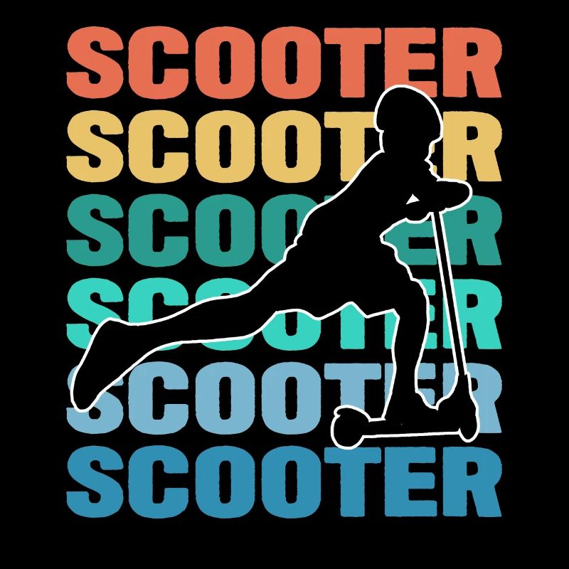 Scooter coloré