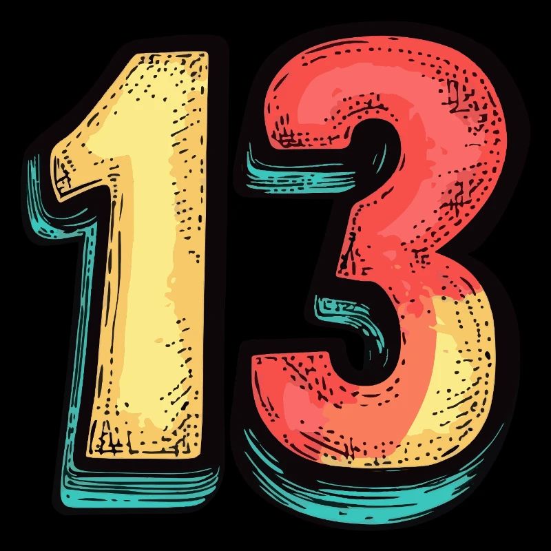 Bande dessinée à 13 chiffres