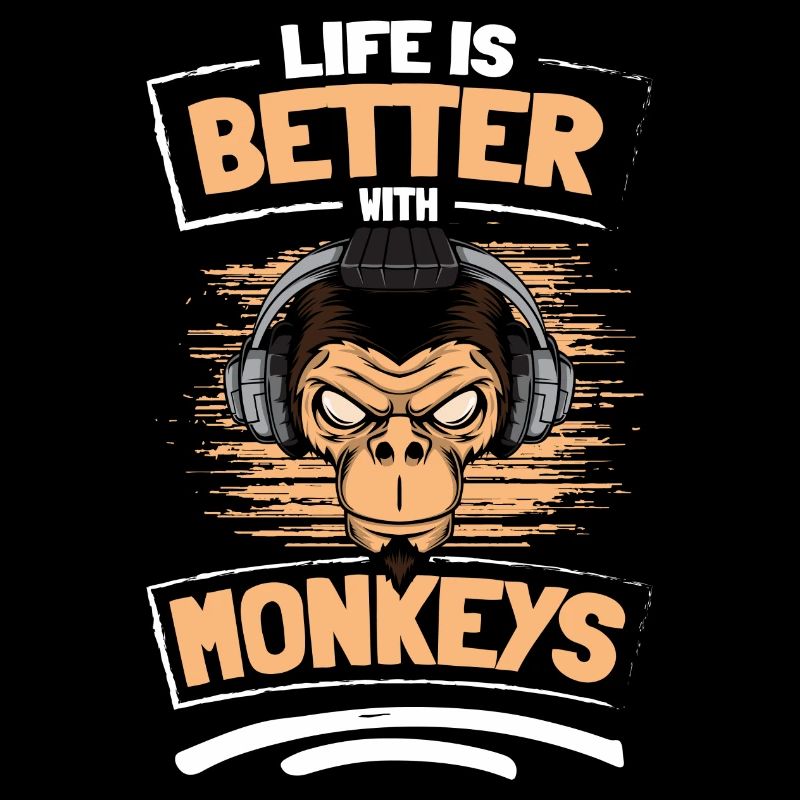 Singes drôles d’enfants