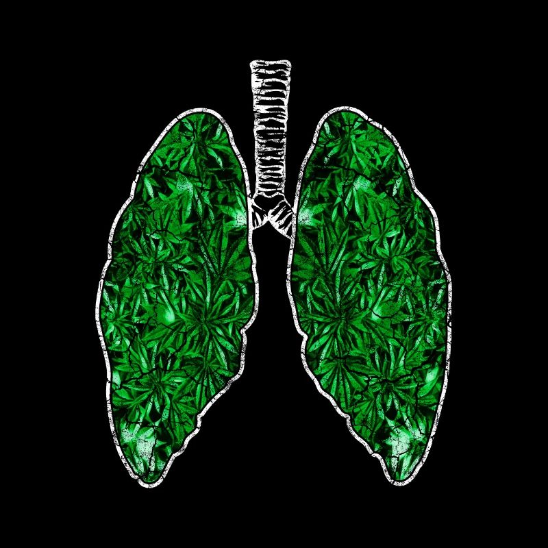 Cannabis Weed Lung Gift Drogues Fumer Niko