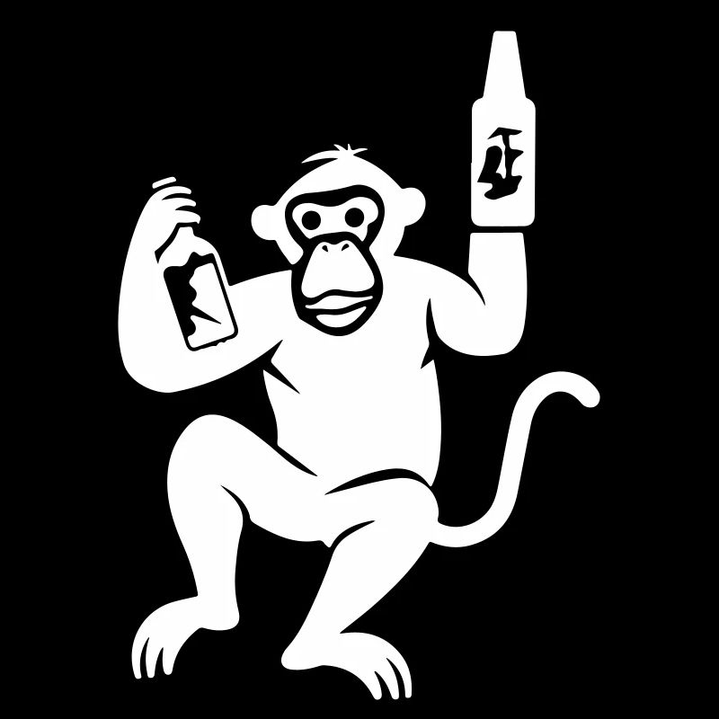 Bière de singe bue