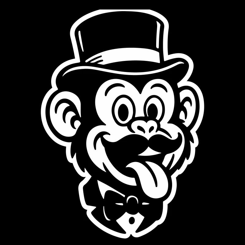 Affe Gentleman Comic