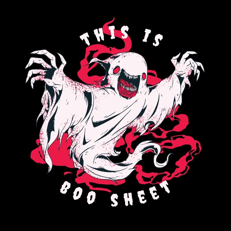 This Is Boo Sheet Ghost Halloween