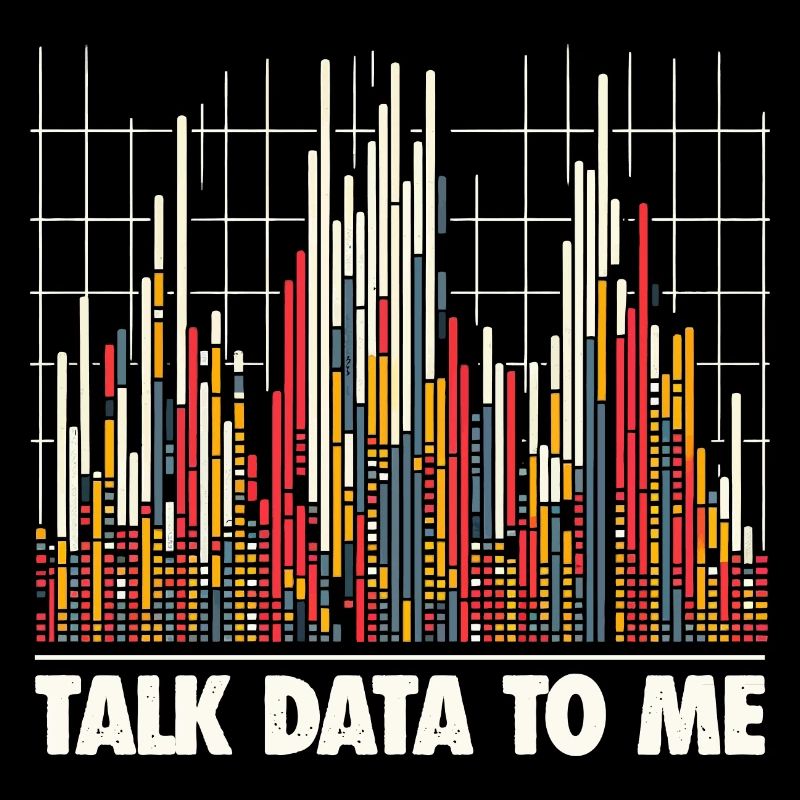 Talk Data To Me - Lustiges Datenanalysten Geschenk