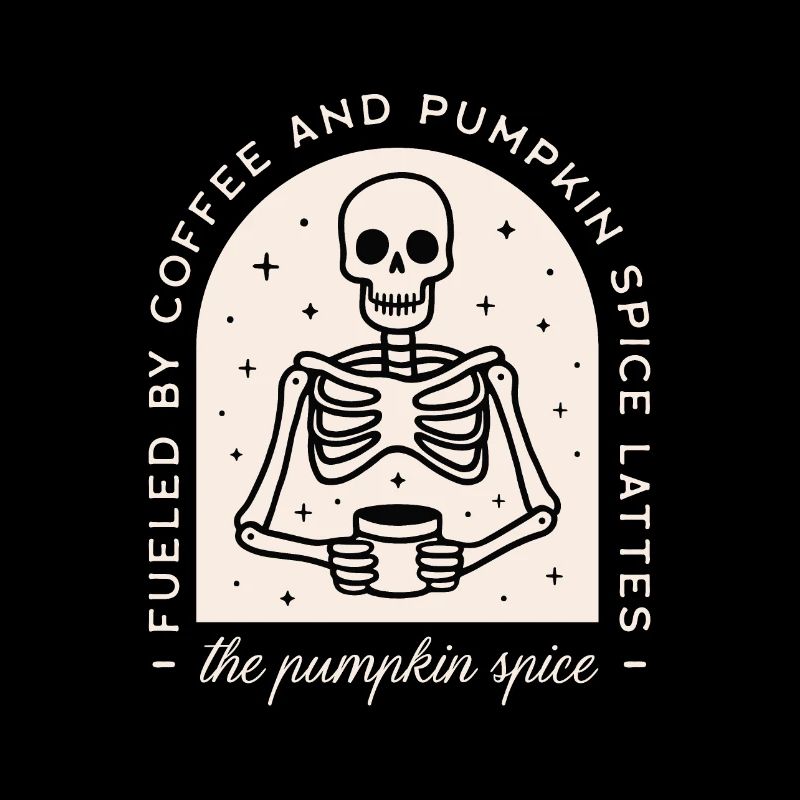 Pumpkin Spice Latte Humor Kaffee Halloween