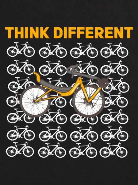 Liegerad Think Different