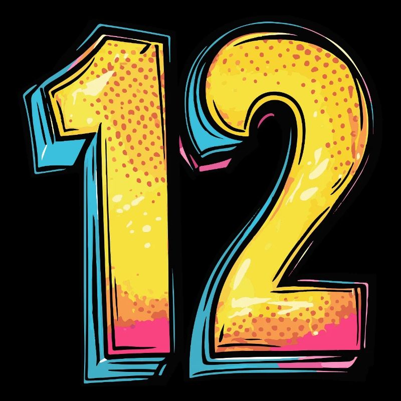 12 Number Comic