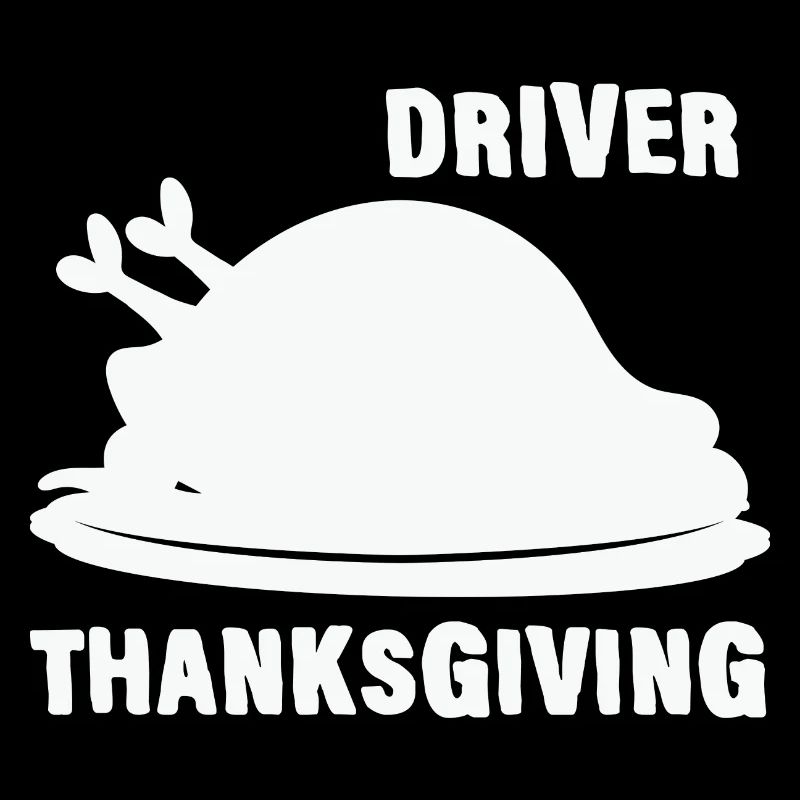 Dîner de dinde de Thanksgiving du chauffeur