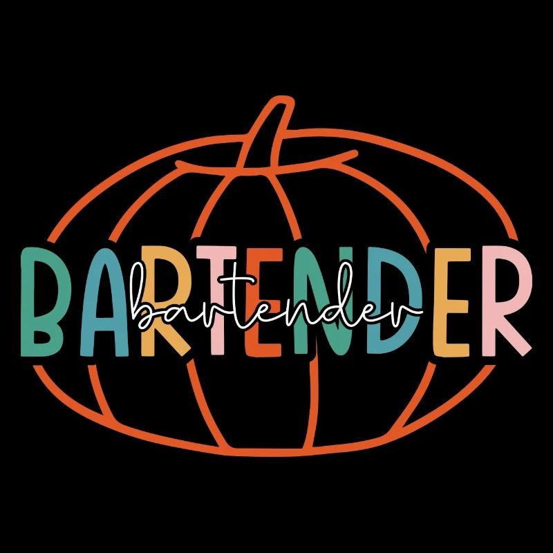 Bartender Thanksgiving Pumpkin Fall Outfit