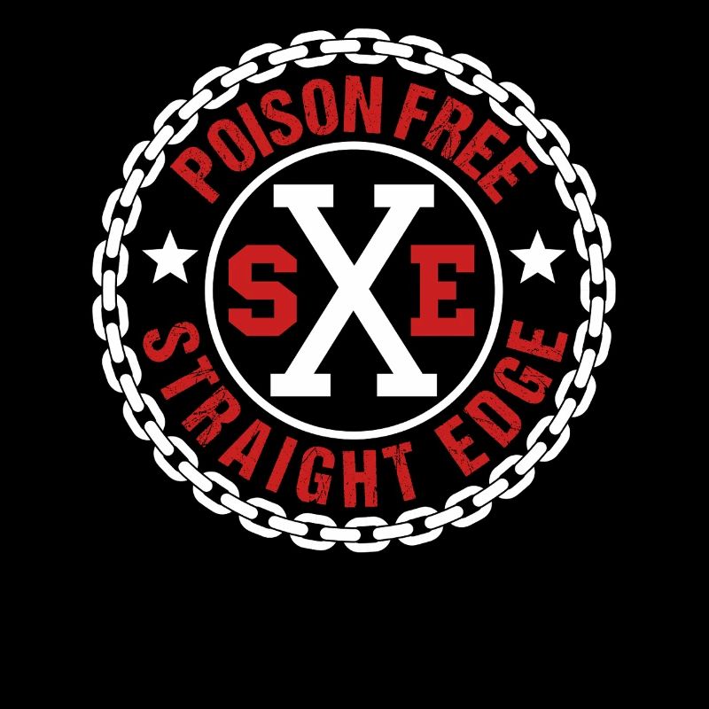 Straight Edge Végétalien, Anti-drogue, Punk